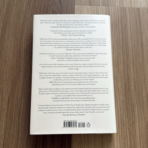 New Prabal Gurung White Memoir Hardback Book - Picture 2 of 6